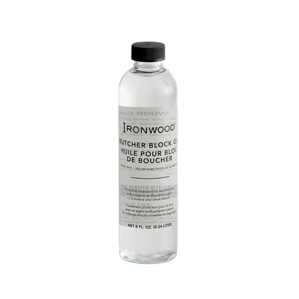 Fox Run Ironwood Gourmet Butcher Block Oil (28122) 8 Fl oz New USA Mineral Oil